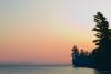 A smokey sunraise over Gunflint Lake Sunday, Sept. 11 by Stephan Hoglund